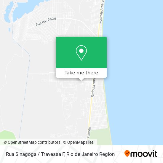Rua Sinagoga / Travessa F map