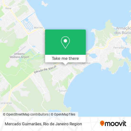 Mercado Guimarães map