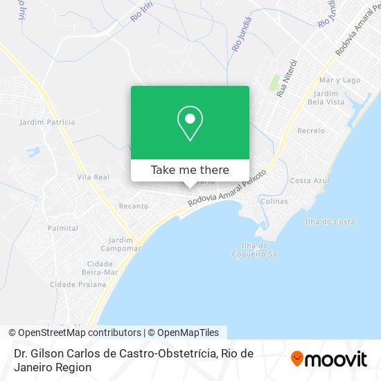 Dr. Gilson Carlos de Castro-Obstetrícia map