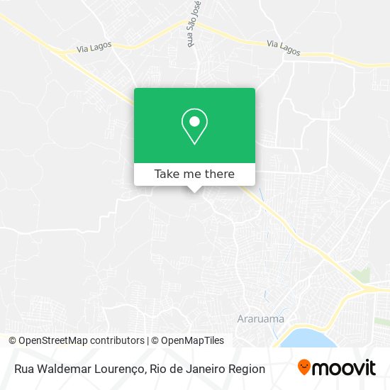 Rua Waldemar Lourenço map