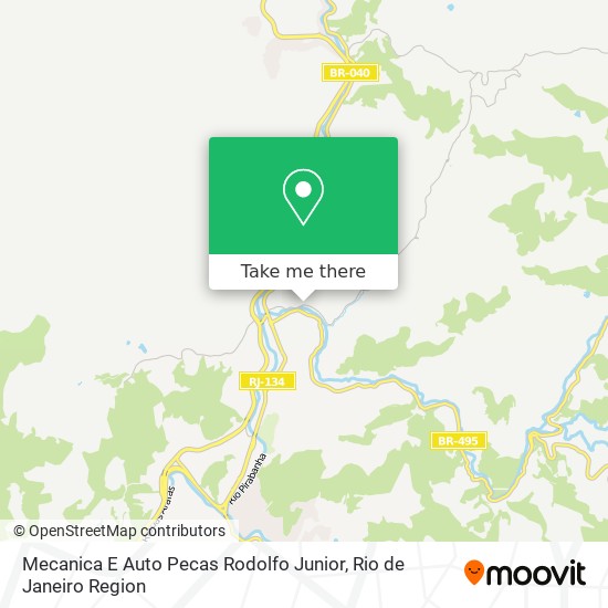 Mapa Mecanica E Auto Pecas Rodolfo Junior