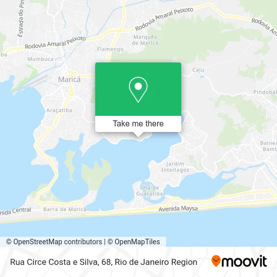 Rua Circe Costa e Silva, 68 map