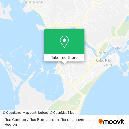Rua Curitiba / Rua Bom Jardim map