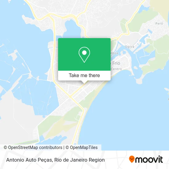 Antonio Auto Peças map