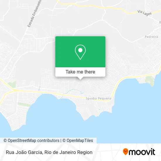 Rua João Garcia map