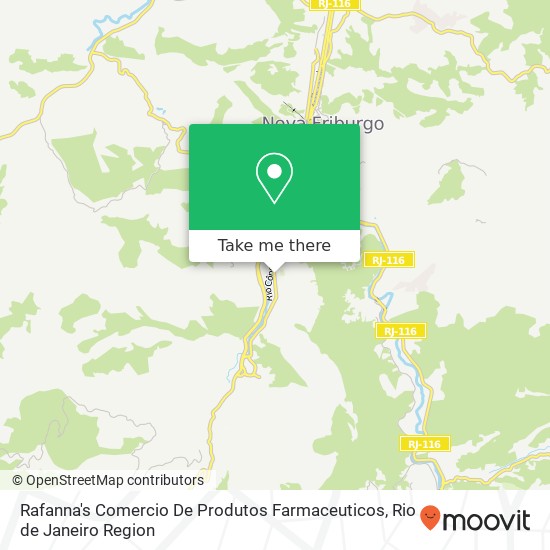 Mapa Rafanna's Comercio De Produtos Farmaceuticos