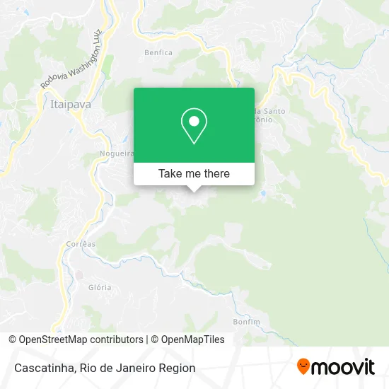 Cascatinha map