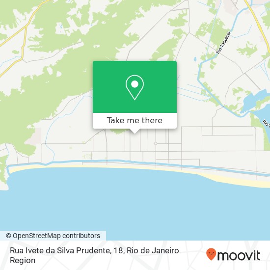 Mapa Rua Ivete da Silva Prudente, 18