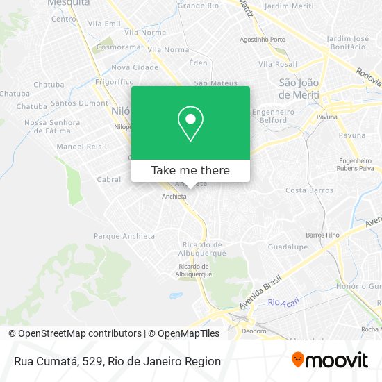 Rua Cumatá, 529 map