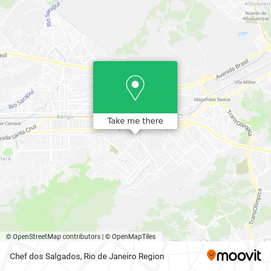 Chef dos Salgados map