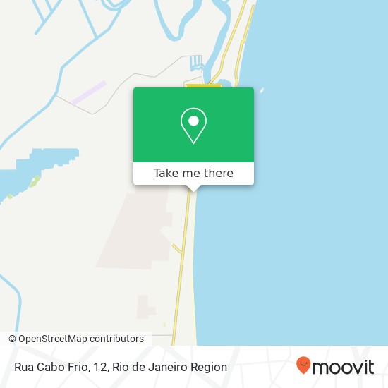 Rua Cabo Frio, 12 map