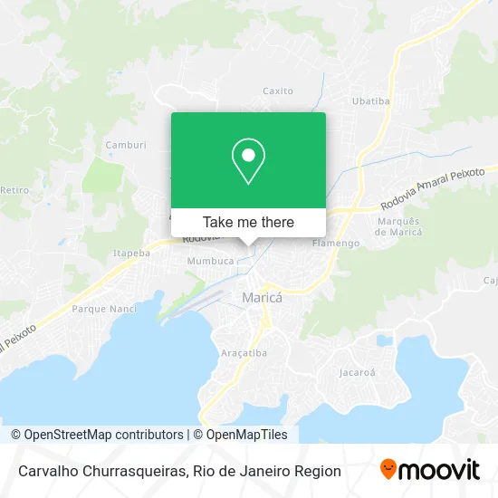 Carvalho Churrasqueiras map