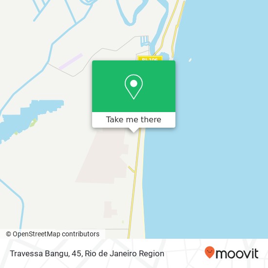 Travessa Bangu, 45 map