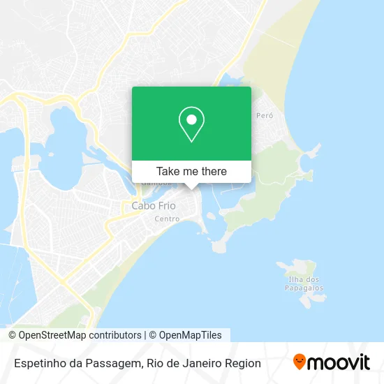 Espetinho da Passagem map