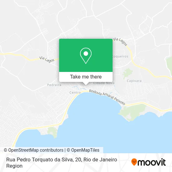 Rua Pedro Torquato da Silva, 20 map