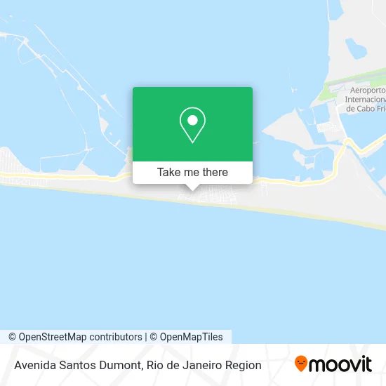 Avenida Santos Dumont map