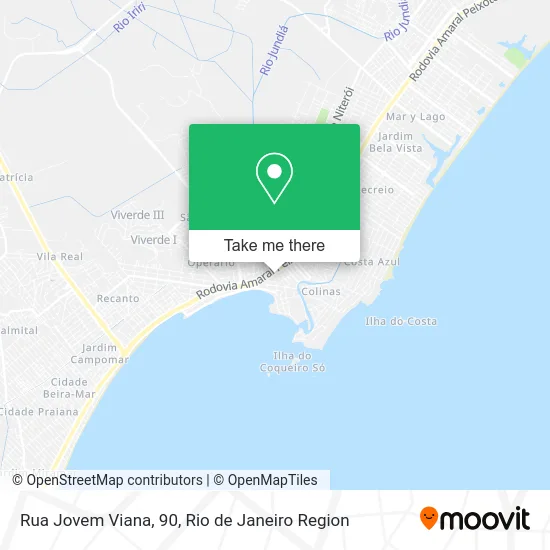 Rua Jovem Viana, 90 map