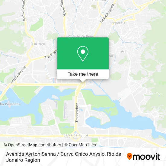 Avenida Ayrton Senna / Curva Chico Anysio map