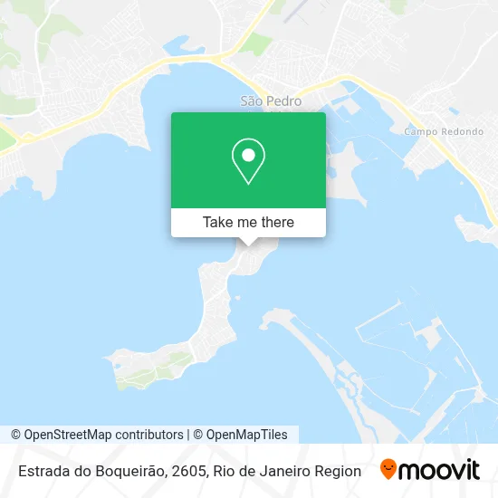 Estrada do Boqueirão, 2605 map