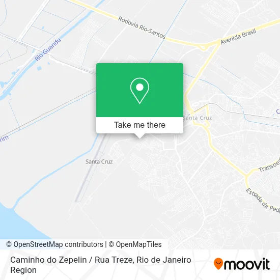 Caminho do Zepelin / Rua Treze map