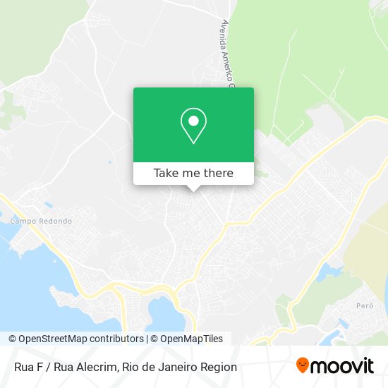 Rua F / Rua Alecrim map
