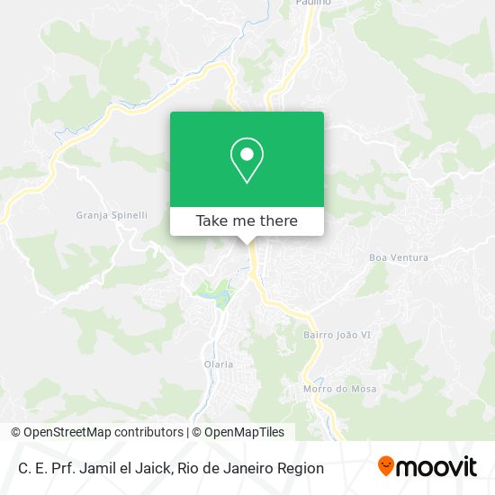 C. E. Prf. Jamil el Jaick map