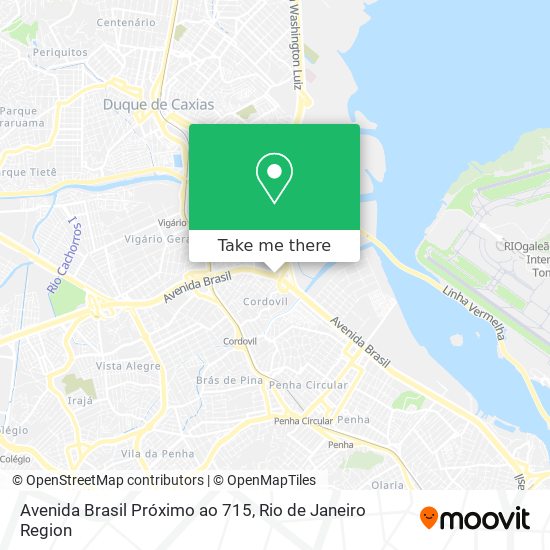 Avenida Brasil Próximo ao 715 map
