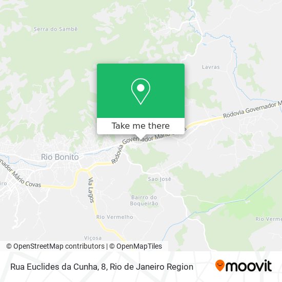 Rua Euclides da Cunha, 8 map