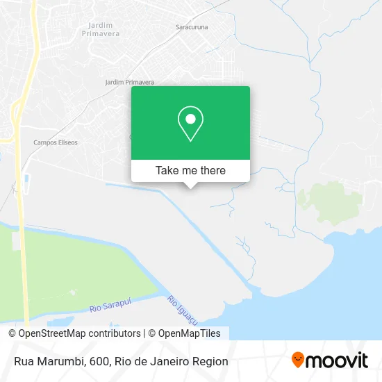 Rua Marumbi, 600 map