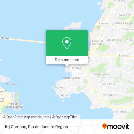 Ifrj Campus map