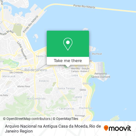 Arquivo Nacional na Antigua Casa da Moeda map