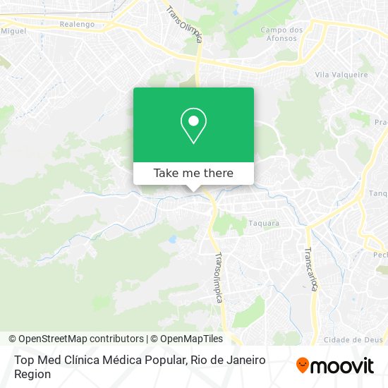 Top Med Clínica Médica Popular map