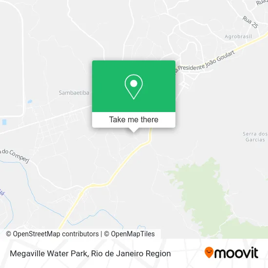 Megaville Water Park map