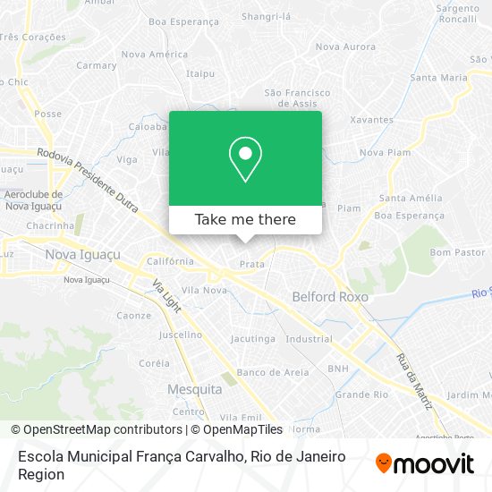 Escola Municipal França Carvalho map