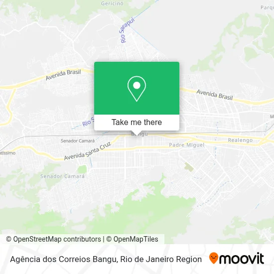 Agência dos Correios Bangu map