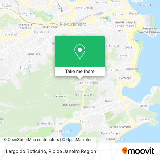 Largo do Boticário map