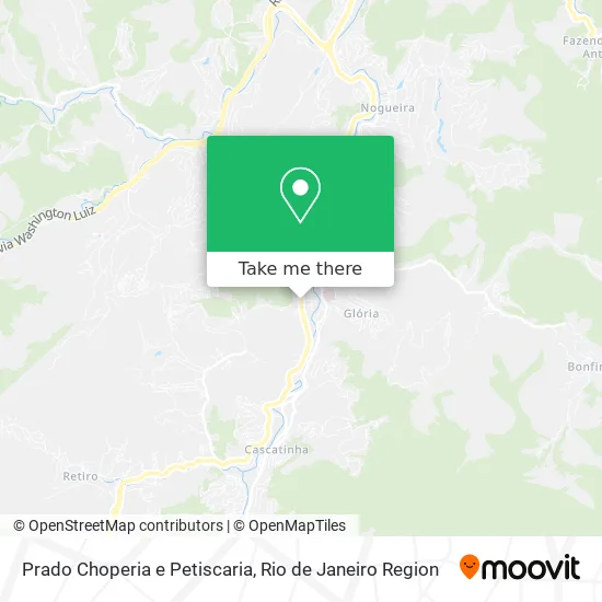 Prado Choperia e Petiscaria map