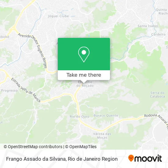 Frango Assado da Silvana map