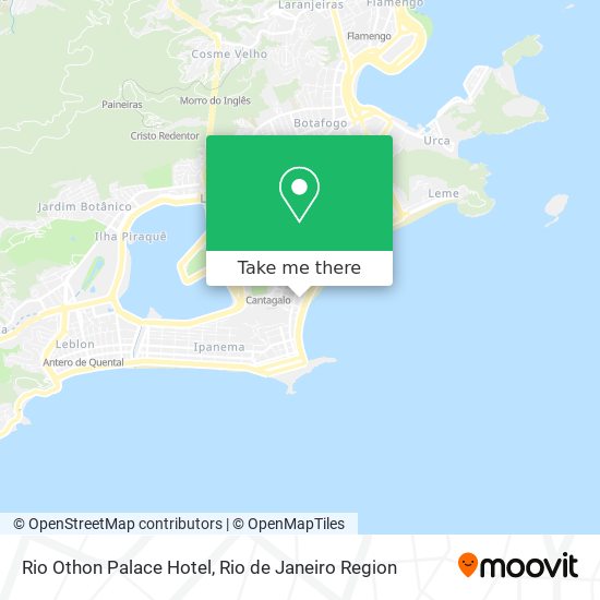 Rio Othon Palace Hotel map