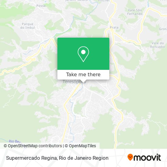 Supermercado Regina map
