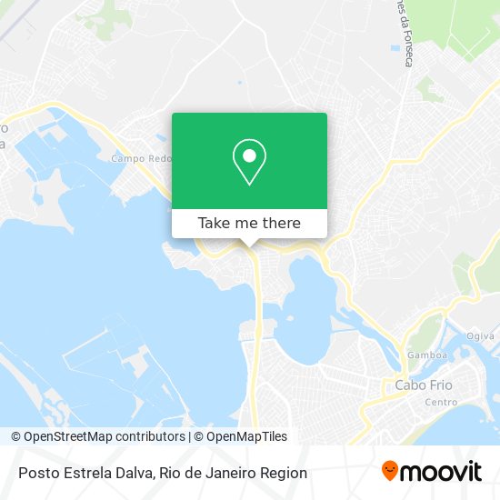 Posto Estrela Dalva map