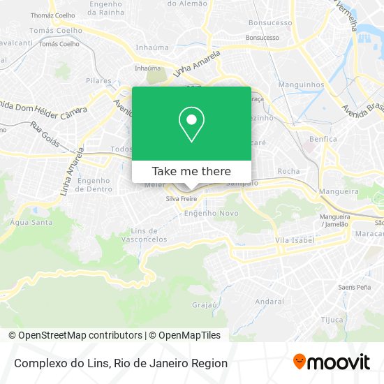 Mapa Complexo do Lins