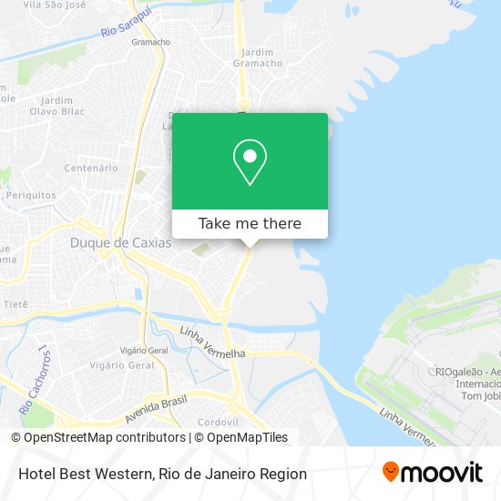 Hotel Best Western map