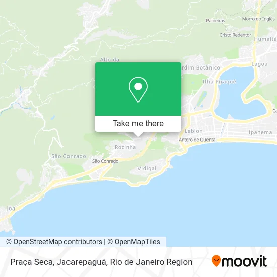 Praça Seca, Jacarepaguá map