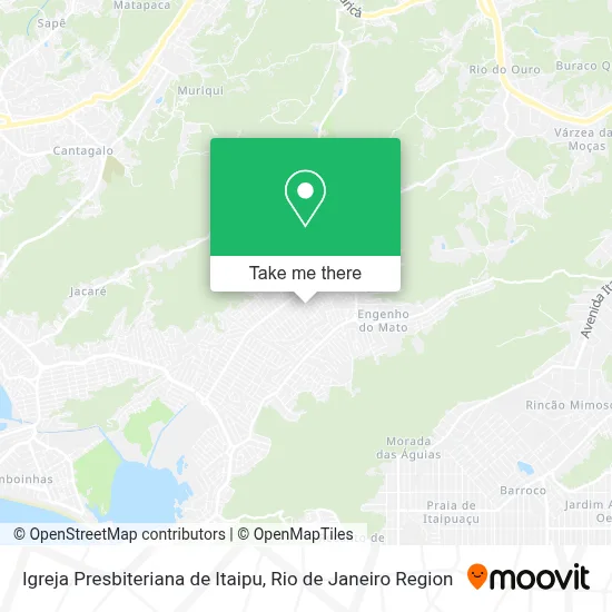 Igreja Presbiteriana de Itaipu map