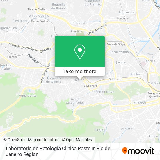 Laboratorio de Patologia Clinica Pasteur map