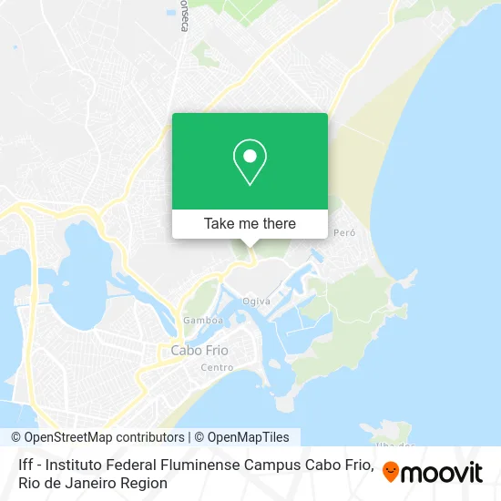 Iff - Instituto Federal Fluminense Campus Cabo Frio map