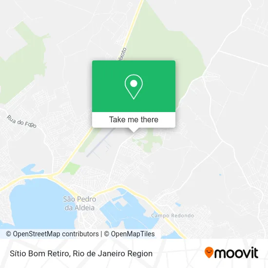 Sítio Bom Retiro map