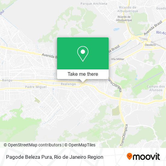Pagode Beleza Pura map