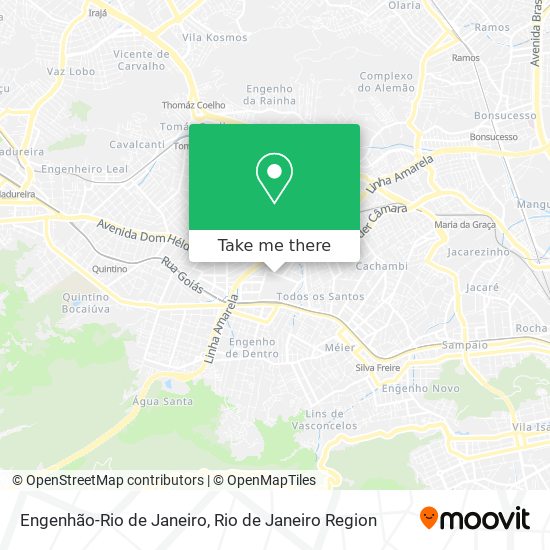 Engenhão-Rio de Janeiro map